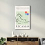 Wallity Pintura Decorativa de Vidrio Templado Multicolor 46 x 72 cm
